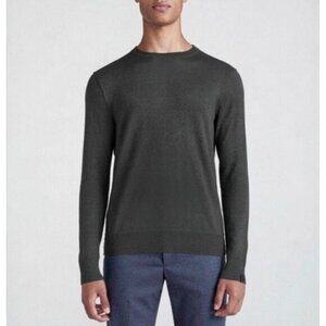 RAG & BONE Dean Crew Neck Merino Wool Linen Blend Sweater Men's Size Medium